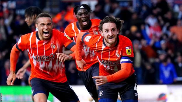Tom Lockyer's goal helped Luton Town seal their Championship play-off semi-final win over Sunderland