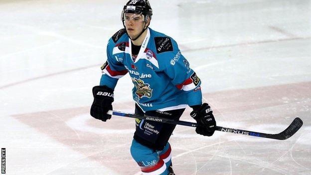 Mitch Ganzak secured two points for the Giants with his late goal against Coventry