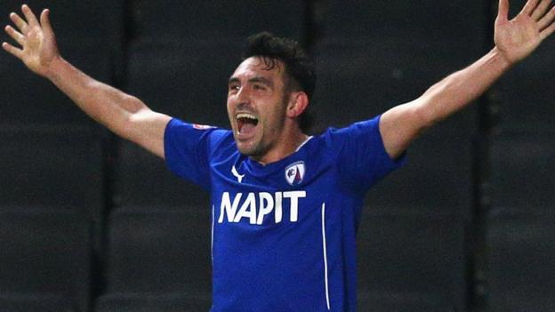 Gary Roberts: Portsmouth sign Chesterfield winger - BBC Sport