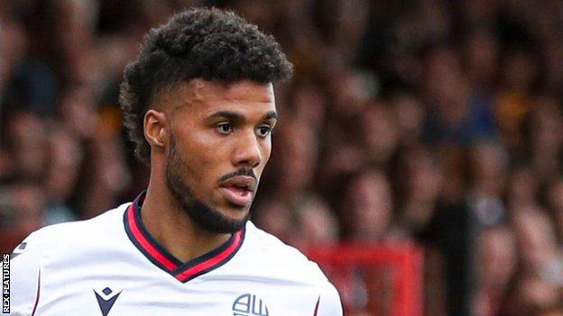 Bolton signed Elias Kachunga on a two-year contract before the start of the 2021-22 League One season