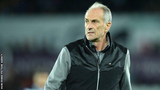 Swansea manager Francesco Guidolin