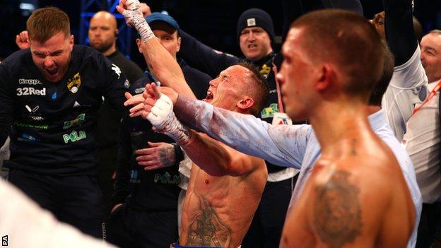 Warrington was underdog with bookmakers and now has 27 wins from 27 fights