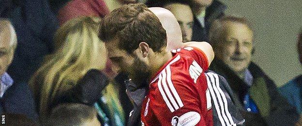 Aberdeen defender Graeme Shinnie