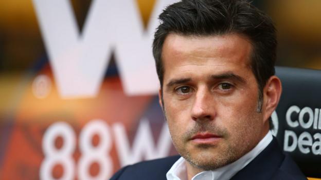 Wolves 2-2 Everton: Red card had a big impact on game - Marco Silva - BBC Sport