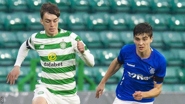 Celtic and Rangers youth teams