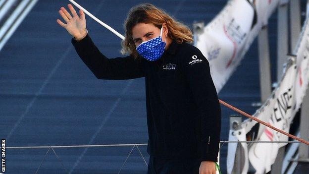 Vendee Globe: Clarisse Cremer breaks Dame Ellen MacArthur ...