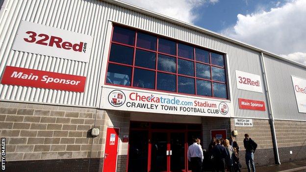 Crawley Town's Checkatrade.com Stadium