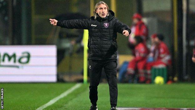 Salernitana reappoint Davide Nicola as manager two days after sacking ...