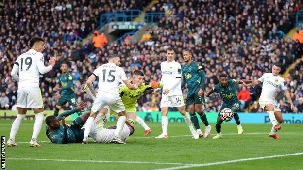 Watford's disallowed goal