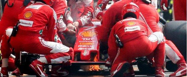 Ferrari F1 driver Kimi Raikkonen