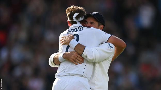 Stuart Broad and James Anderson