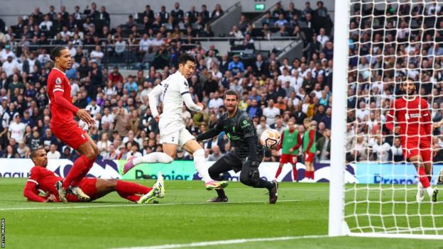 Liverpool 2-0 Tottenham Hotspur - BBC Sport