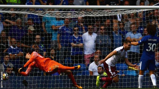 Thibaut Courtois of Chelsea