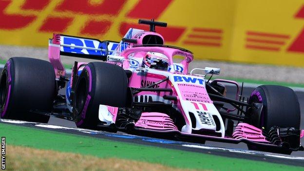 Sergio Perez for Force India