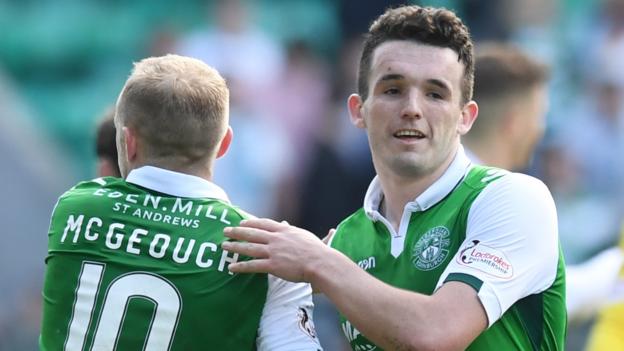 John McGinn: Celtic boss Brendan Rodgers says pursuit of Hibs star will be ‘difficult’