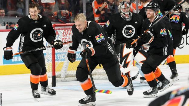 NHL's Ivan Provorov Jerseys Sell Out Online After 'Pride' Incident