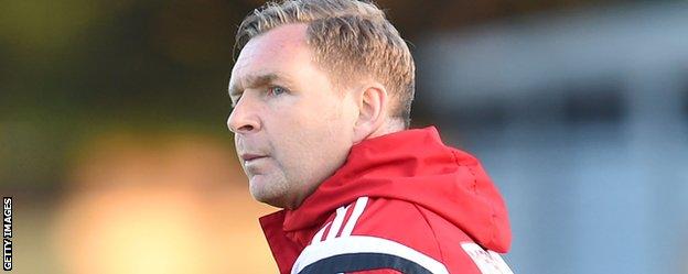 Fulham caretaker boss Peter Grant