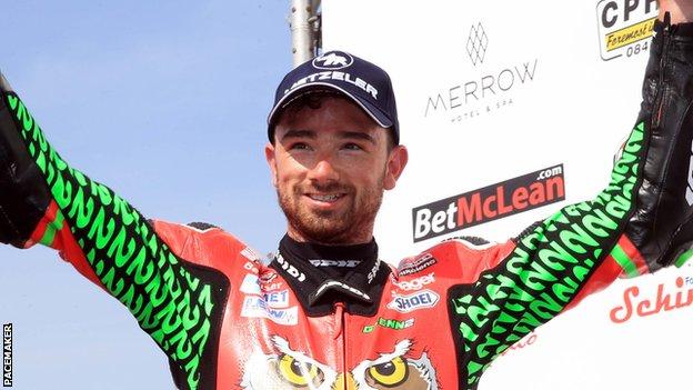 Glenn Irwin finished third in this year's British Superbike Championship for the PBM Ducati team