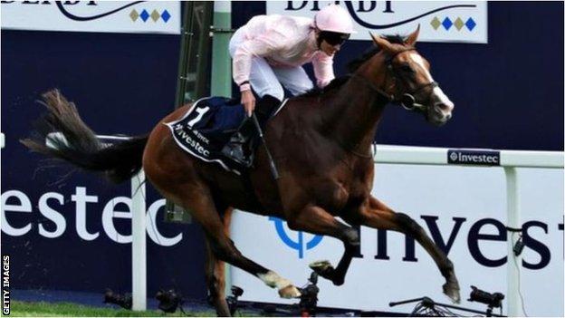 Anthony Van Dyck won the 2019 Derby at Epsom Downs