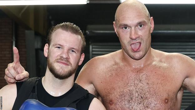 Ben Davison and Tyson Fury