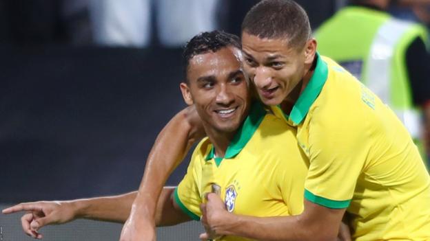 Brazil end five-game winless run by beating South Korea