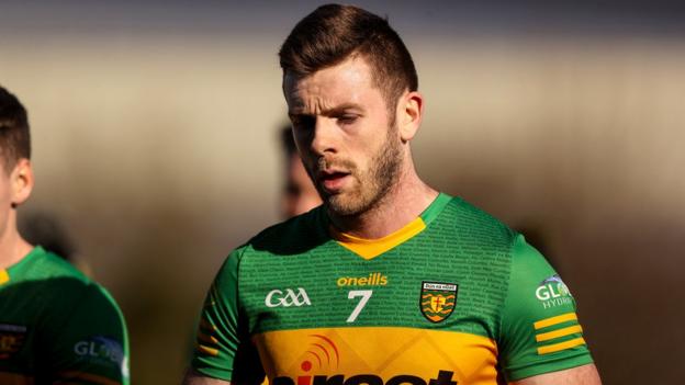 Eoghan Ban Gallagher dejected after the game