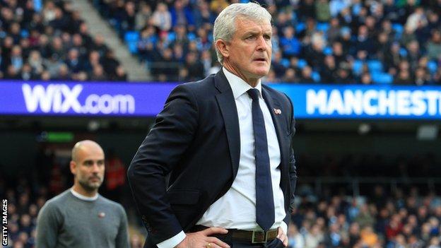 Mark Hughes: Southampton sack manager after eight months in charge - BBC Sport