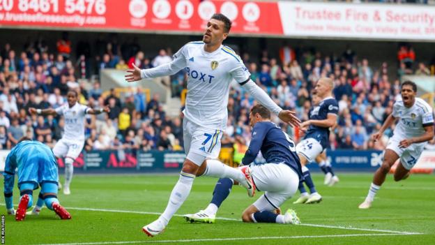 Leeds United 1-0 Stoke City: Dan James goal gives Whites home