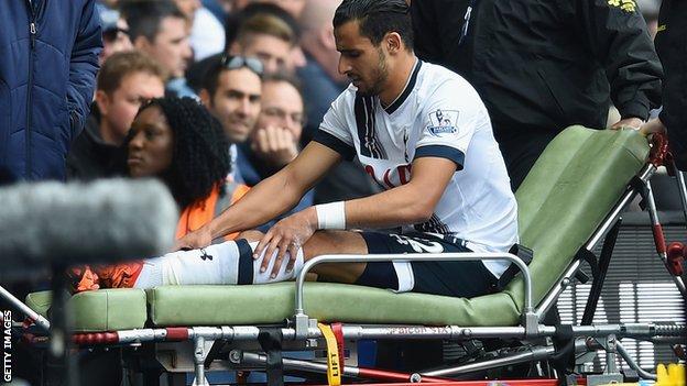 Tottenham winger Nacer Chadli