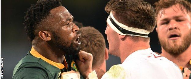 Tom Curry and Siya Kolisi