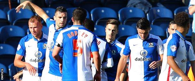 Blackburn players