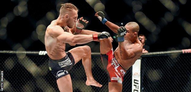 Connor McGregor v Diego Brandao, July 2014