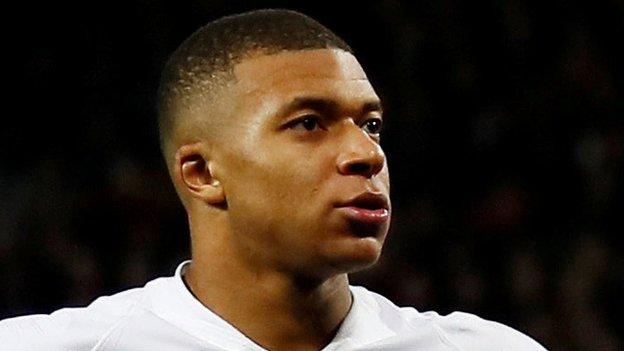 Kylian Mbappe: PSG striker calls for end to 'scare stories' about injured Neymar - BBC Sport