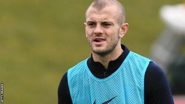 Jack Wilshere is out of England's friendly against Italy