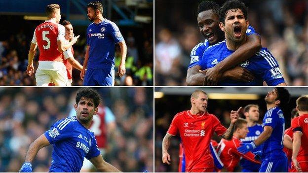 Diego Costa Does The Chelsea Striker Have A Softer Side Bbc Sport