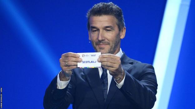 Scotland are drawn in the qualifying stage