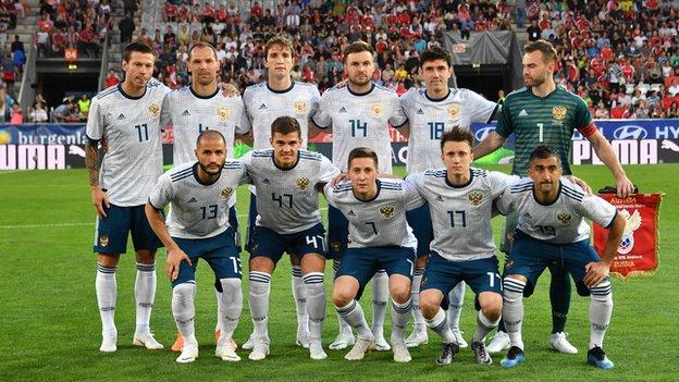 World Cup 2018 Hosts Russia Name 23 Man Squad Bbc Sport 9612