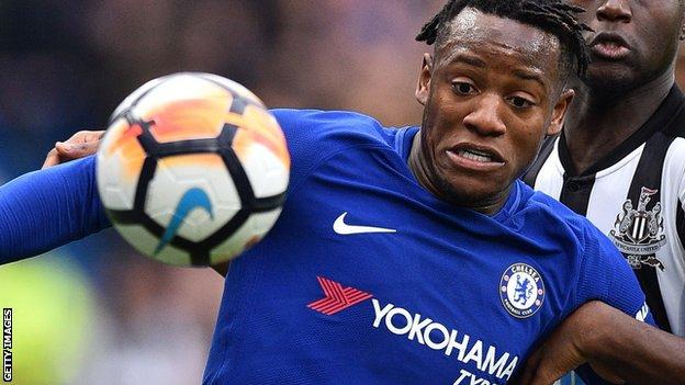 Michy Batshuayi Borussia Dortmund Agree Loan Deal For Chelsea Striker Bbc Sport