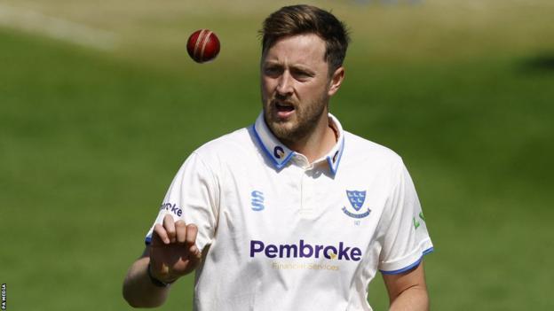 County Championship: Ollie Robinson takes seven wickets but ...