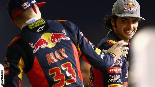Max Verstappen & Carlos Sainz