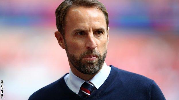 Gareth Southgate managing England