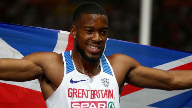 European Championships 2018 Nethaneel Mitchell Blake Wins 200m Silver Bbc Sport European Championships 2018 Nethaneel Mitchell Blake Wins 200m Silver Bbc Sport