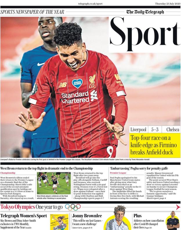 Thursday's gossip back pages BBC Sport