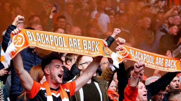 Blackpool fans