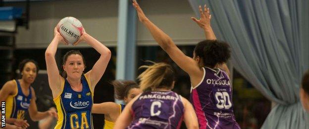 Asha Francis in action for Team Bath