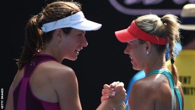 Australian Open Johanna Konta Plays Down Expectations Despite Sydney