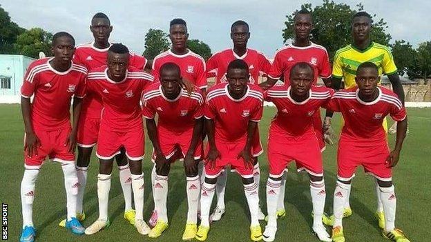 Gambian team