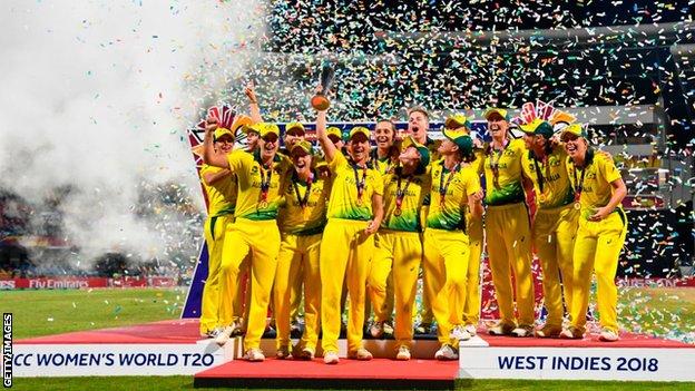 Australia lift the T20 World Cup in 2018