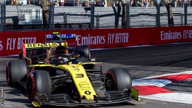 Renault's Daniel Ricciardo