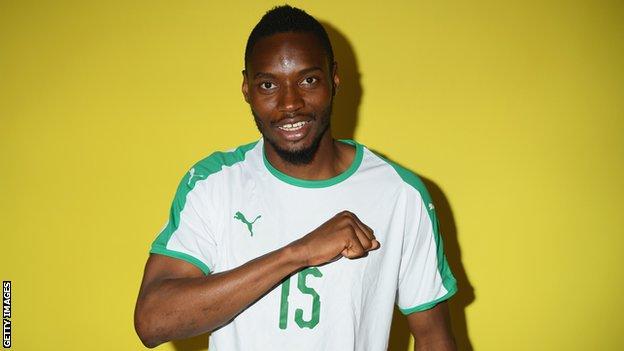 Senegal striker Diafra Sakho